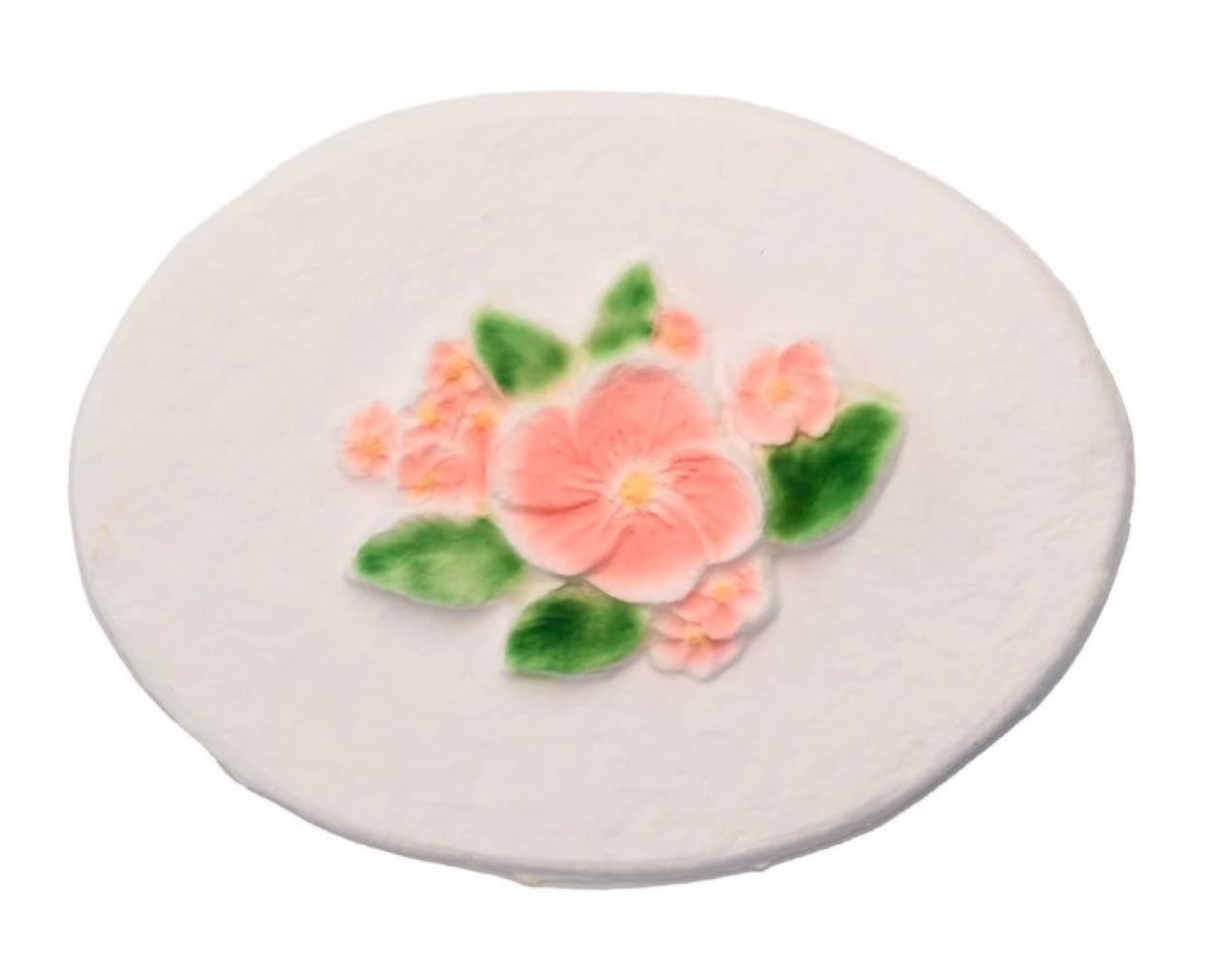 Biodegradable Urn for Human Ashes (The Lily at Peace) Burial Urn, Floats in Water, for Cremation, Ocean Scattering for Ashes, Adult Size W-302