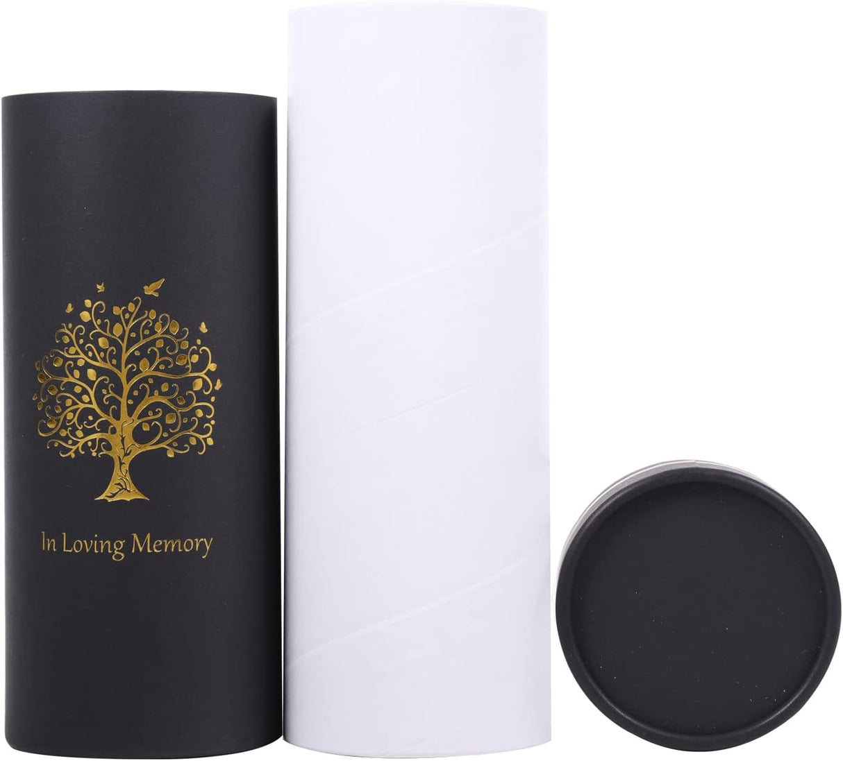 50 lbs Small Tree of Life Eco Scattering Urn – Biodegradable Scatter Tube for Ashes - Cremation Urn for Human Ashes - Urns for Ashes Male Female (Set of 1)