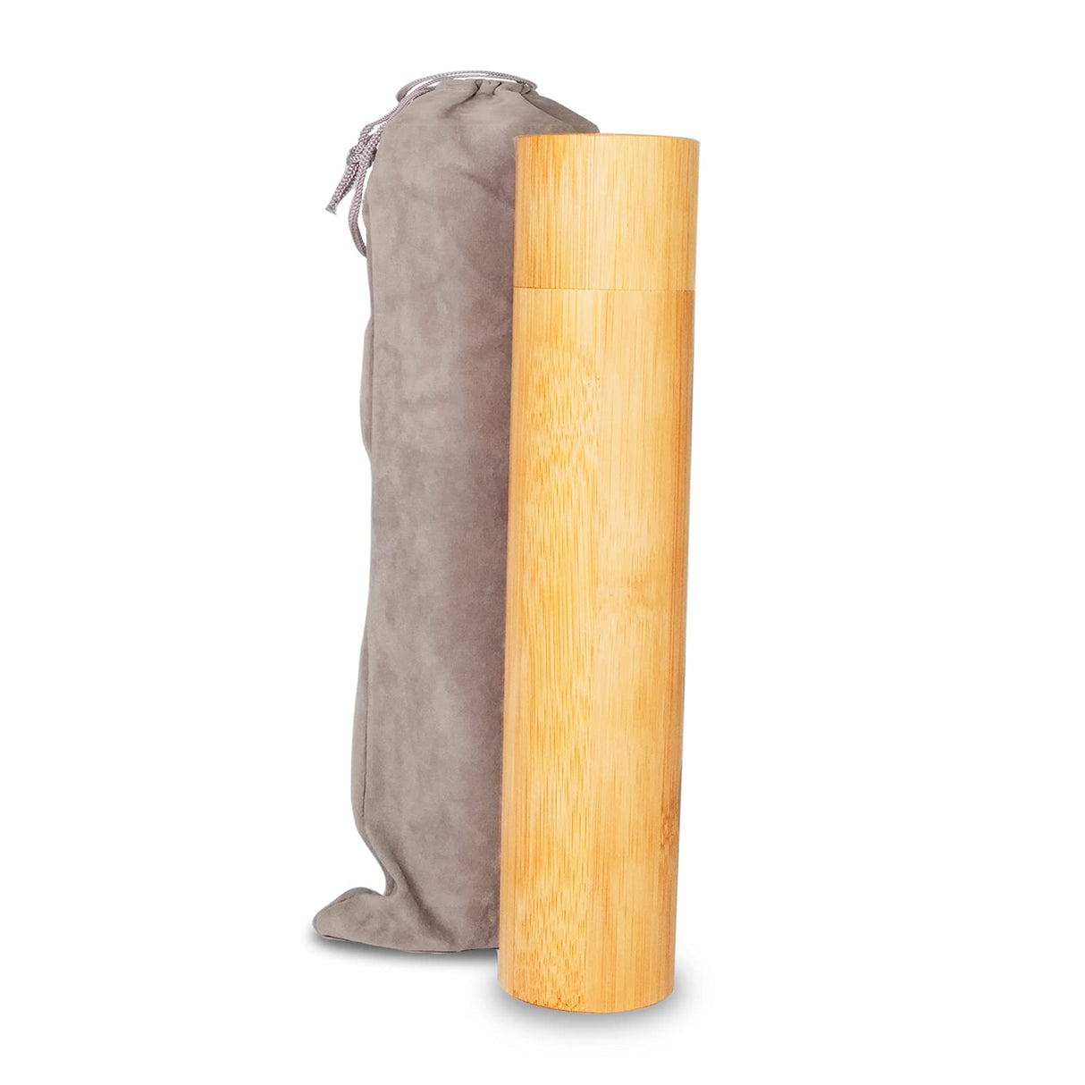 Set of 4 Small Bamboo Scattering Urn Tube for Human Ashes, ECO & Biodegradable Friendly Mini Bamboo Spreading Cremation Tube Urn for Adult Male Female Ashes