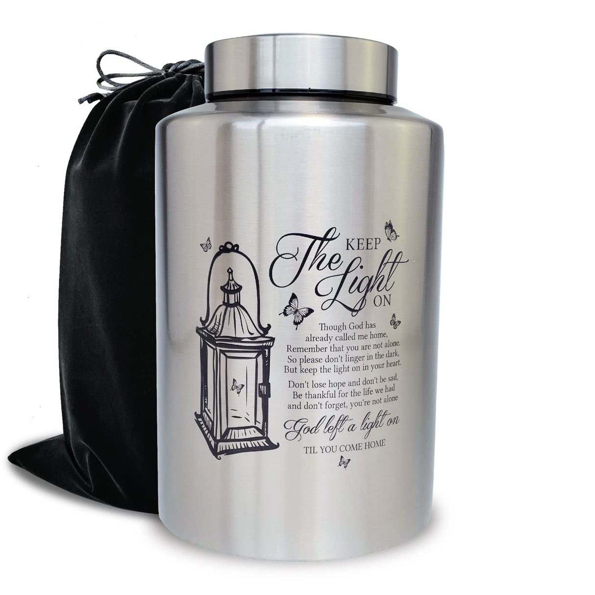 220 lbs Large Urns for Adult Male Female Ashes, Decorative Cremation Urn for Human Ashes(Tree of Love)