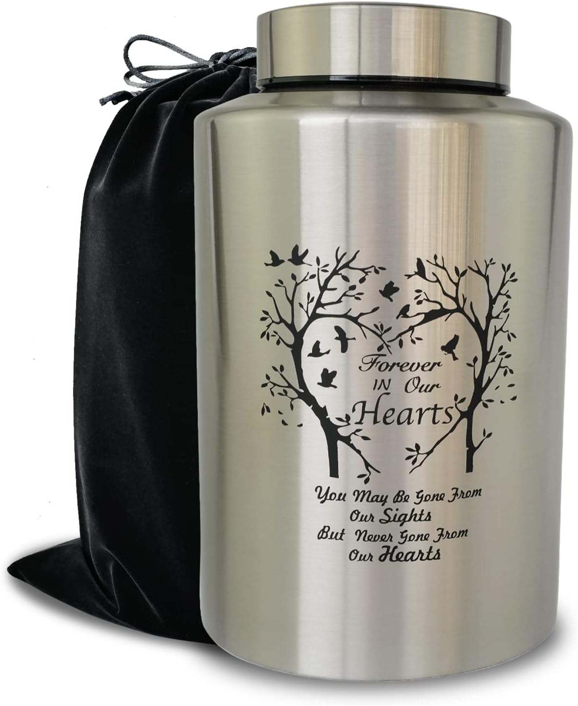 220 lbs Large Urns for Adult Male Female Ashes, Decorative Cremation Urn for Human Ashes(Tree of Love)