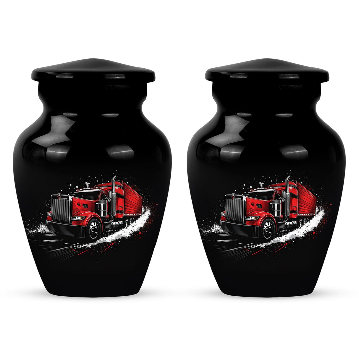 Yatskia Stained Glass Urns for Human Ashes Male & Female, Urn for Ashes Adult Male, (Pack of 1, 3 Inch)