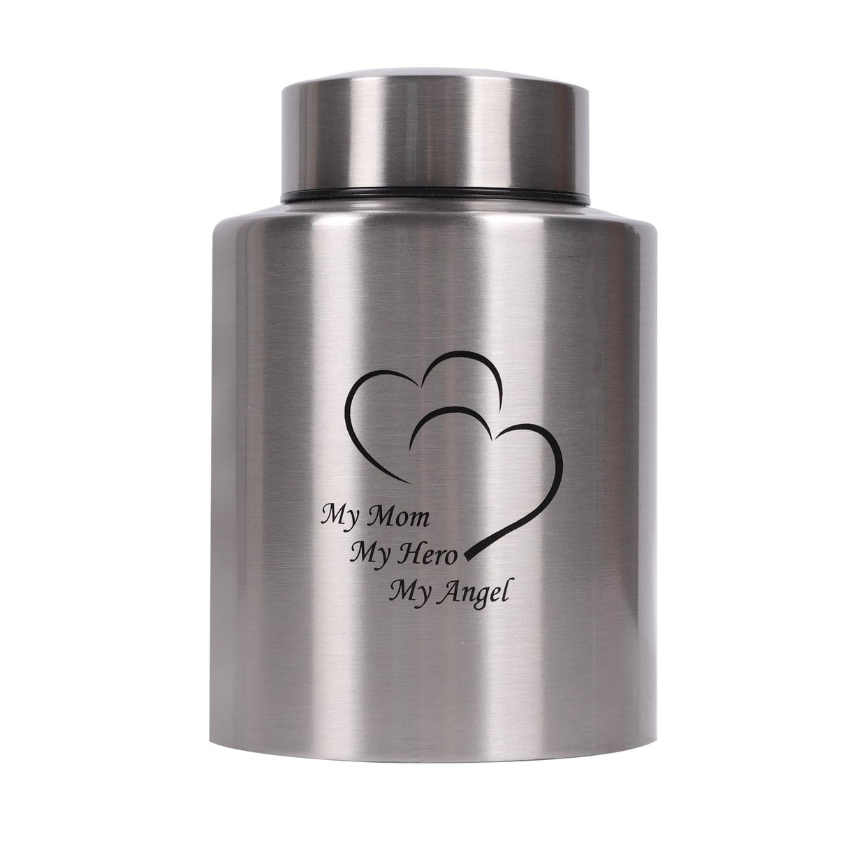 Medium Urns for Human Ashes - Stainless Steel Keepsake Funeral Urns
