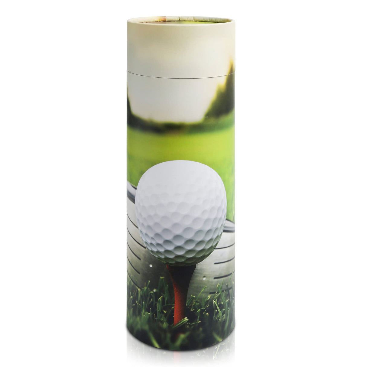 Scattering Tubes for Human Ashes - Cremation Urns for Burial, Travel, Transport & Spreading Cremains - Cabin-Safe Grey Memorial Container Keepsake - Grey Fishing Design Large 14.8" x 5"