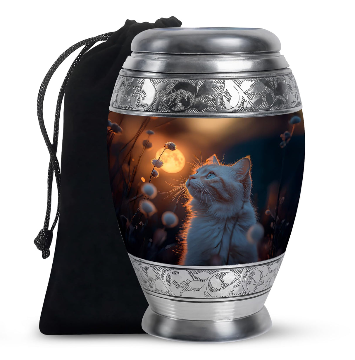 Dolphin Urn for Ashes - Funeral Urns of Human Ashes Adult Female - Cremation Urns for Men & Women - Companion Urn for Mom
