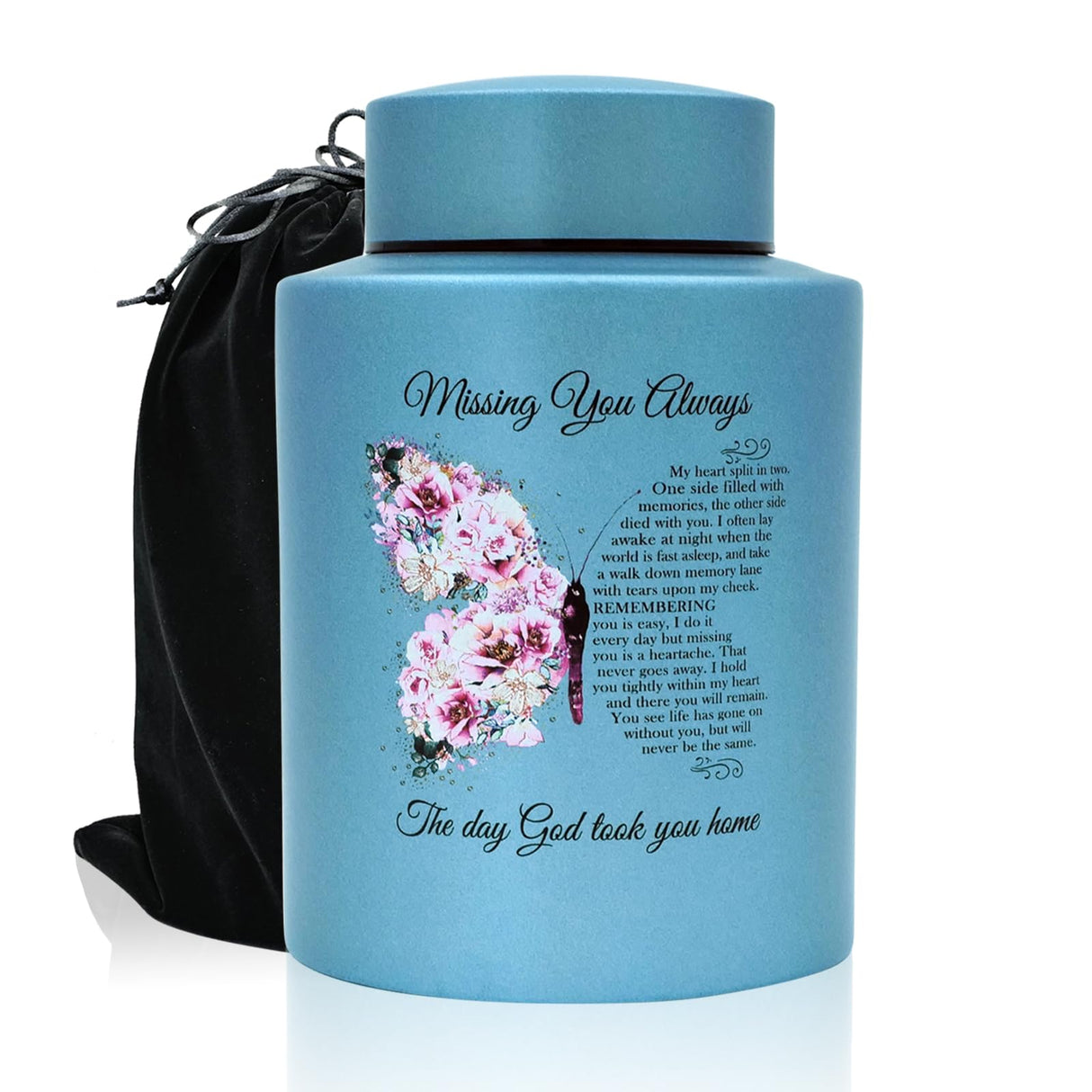 Up to 220 lbs Large Cremation Urns for Adult Male Female Ashes, Decorative Urn for Human Veteran Men Marine Patriot Ashes with Velvet Bag(Hero)