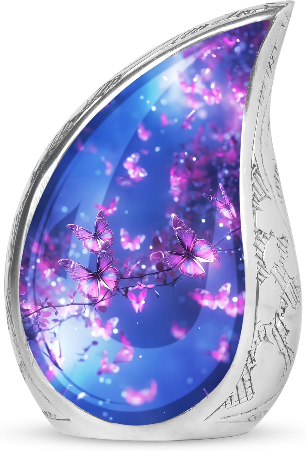 Butterfly Urns, Adult Cremation Urns - Funeral Urns for Adult Ashes Women - Urns for Cremation Ashes - Companion Urn - Cremation Urns Adult