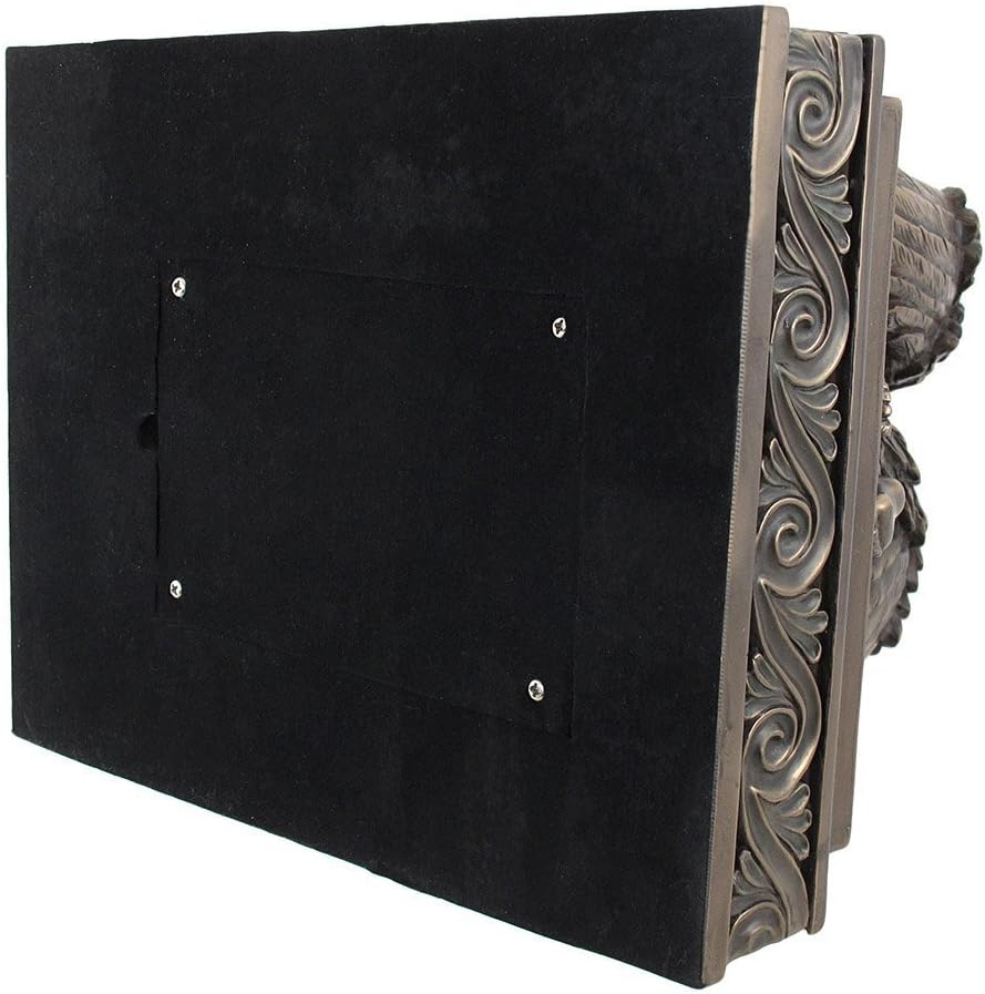 Bronze Finished Mourning Angel Urn