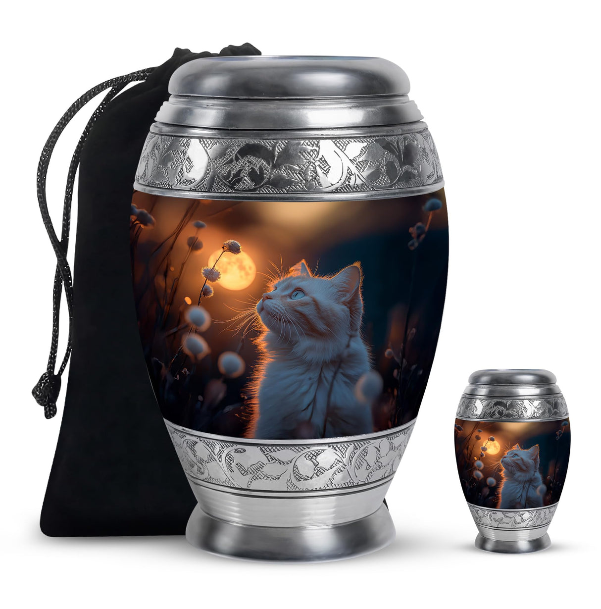 Dolphin Urn for Ashes - Funeral Urns of Human Ashes Adult Female - Cremation Urns for Men & Women - Companion Urn for Mom