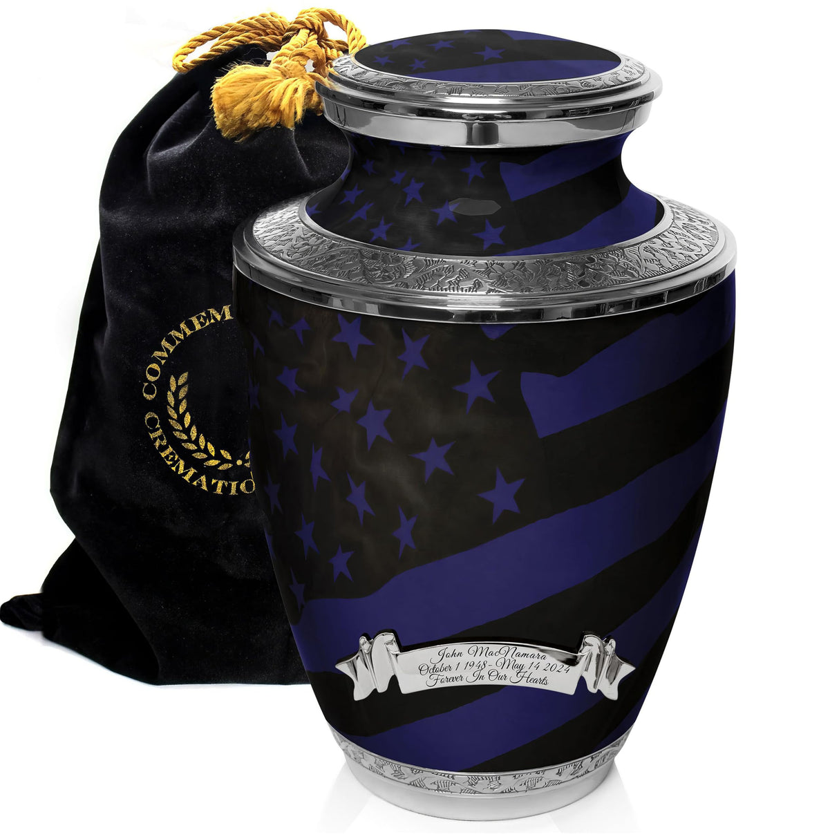 Military Cremation Urn for Ashes Adult Male - Beautifully Handcrafted Decorative Urns & Personalized Army Urns for Human Ashes Adult Man Traditional Camouflage