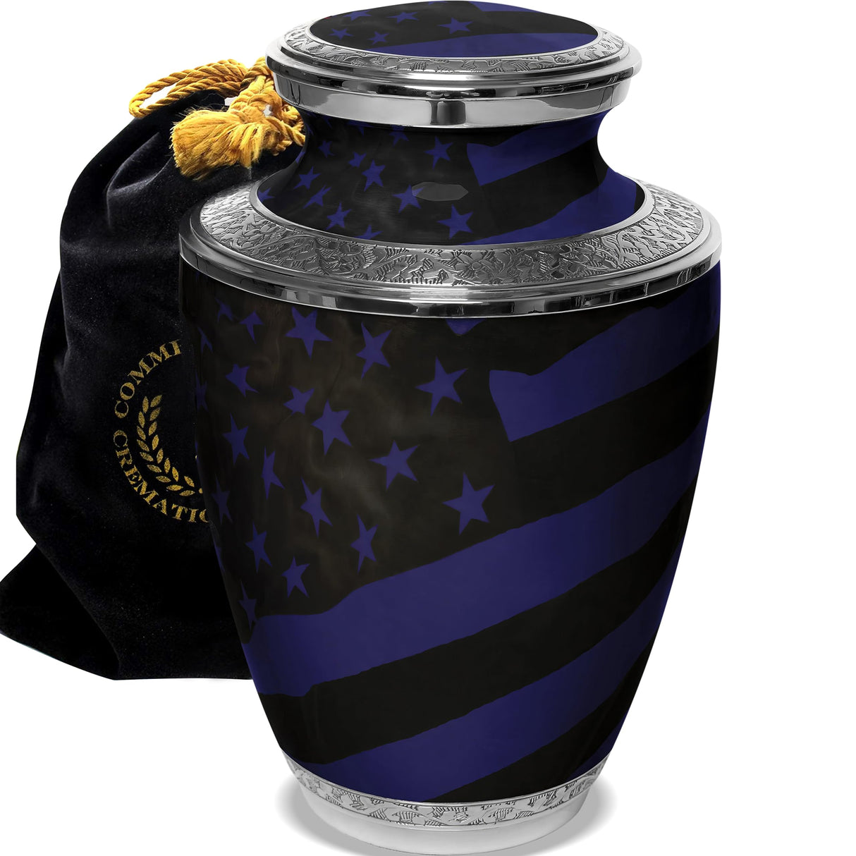 Military Cremation Urn for Ashes Adult Male - Beautifully Handcrafted Decorative Urns & Personalized Army Urns for Human Ashes Adult Man Traditional Camouflage