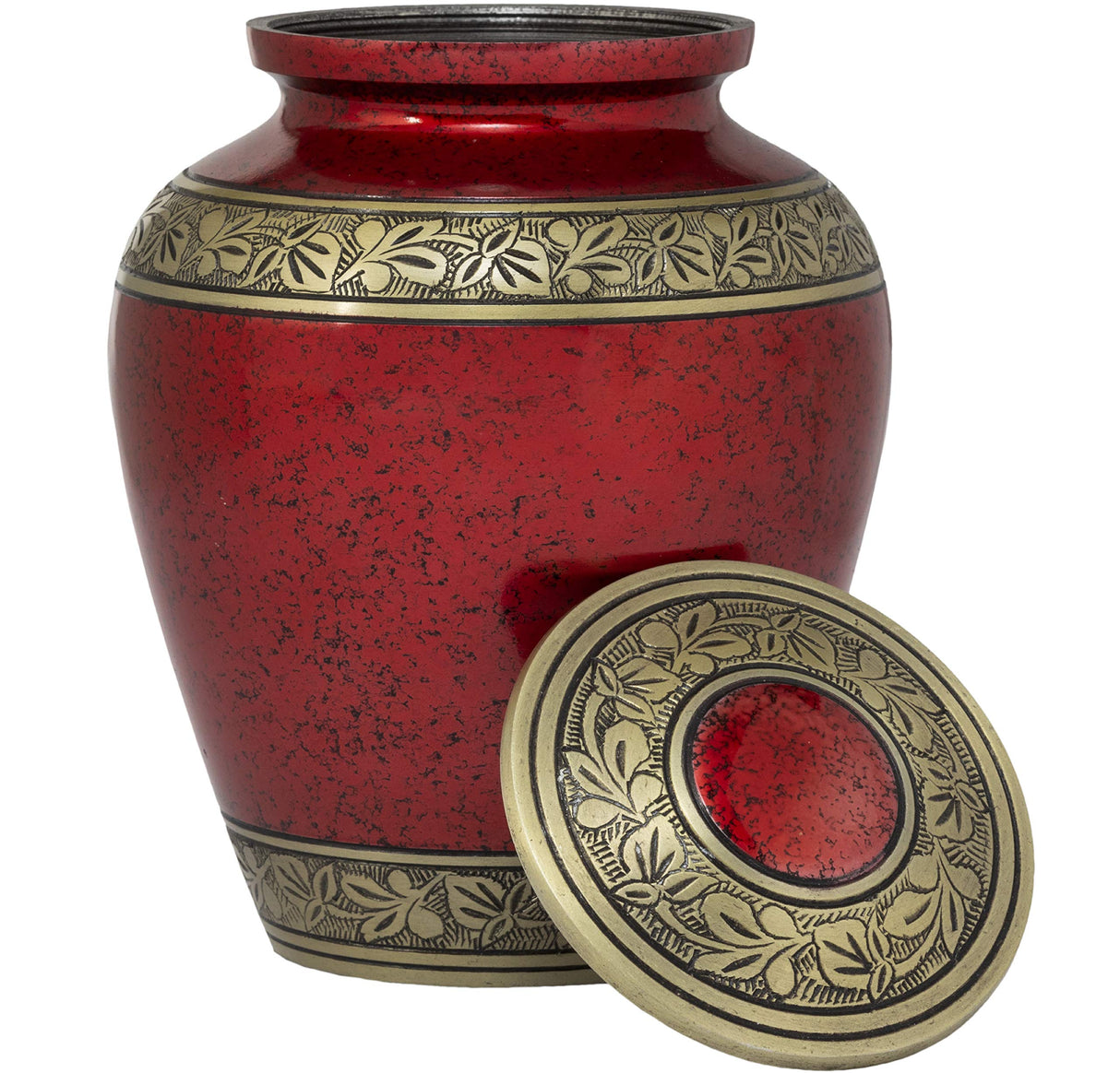 Eternal Harmony Large Urn for Ashes, Adult Male & Female Cremation Urn for Human Ashes with Elegant Finishes, Secure Seal & Velvet Bag, Funeral Vase for Men & Women Up to 200 lbs