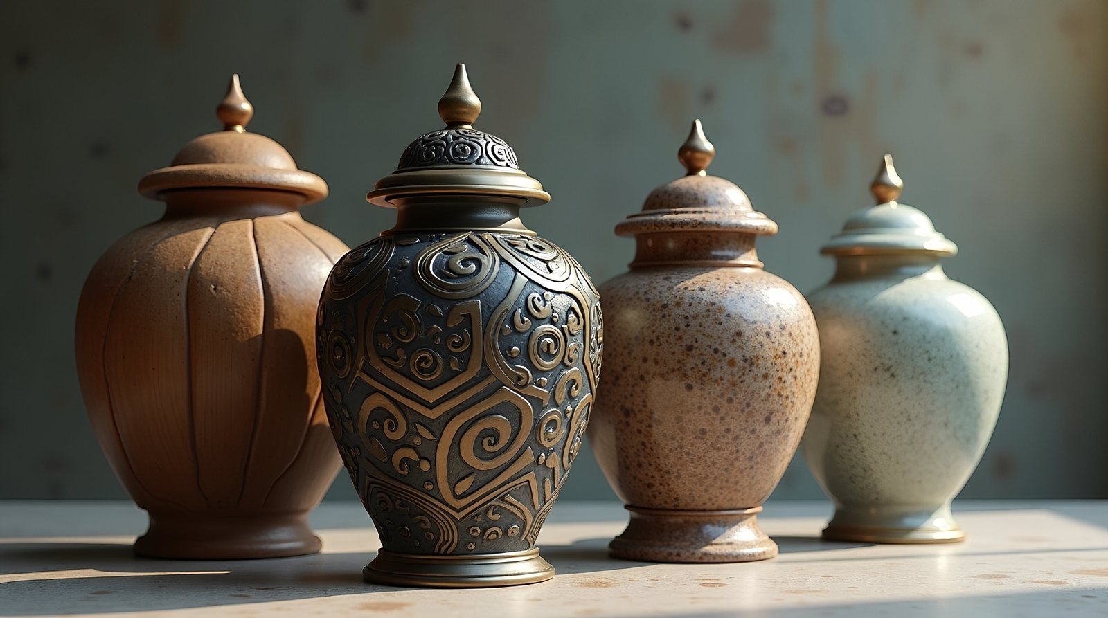 Cremation Urn Materials Guide: Choosing Wood, Metal, Stone, and Glass Options