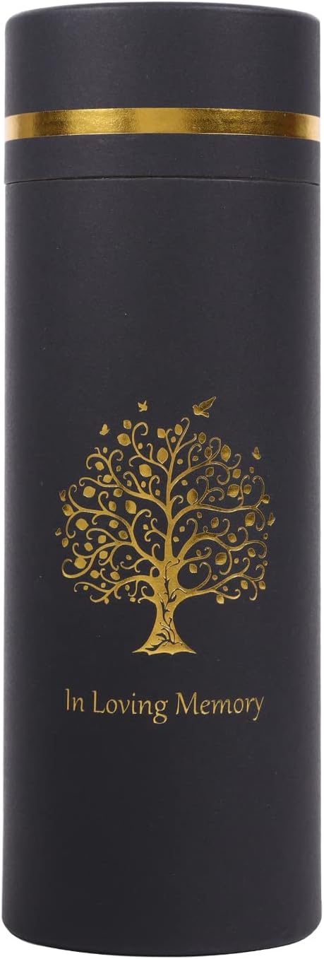 50 lbs Small Tree of Life Eco Scattering Urn – Biodegradable Scatter Tube for Ashes - Cremation Urn for Human Ashes - Urns for Ashes Male Female (Set of 1)