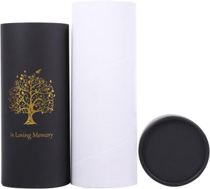 50 lbs Small Tree of Life Eco Scattering Urn – Biodegradable Scatter Tube for Ashes - Cremation Urn for Human Ashes - Urns for Ashes Male Female (Set of 1)