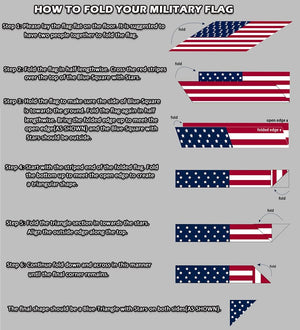 Flag Display Case Triangle Military Shadow Box with Flat Base Fits a Folded 5'x9.5' American Veterans Burial Memorial Funeral Flag Real Glass Front Wall Mountable Solid Wood Military Flag Case, CHERRY