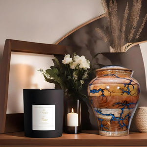 Urn for Human Ashes Large Wooden urn for Cremation Adult urn Box for Ashes Personalized Wooden urn Burial urn for Funeral Wood Box (No Personalised, Medium 120 LBS)