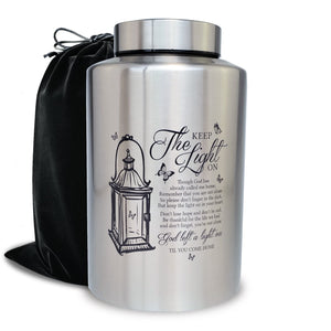 220 lbs Large Urns for Adult Male Female Ashes, Decorative Cremation Urn for Human Ashes(Tree of Love)