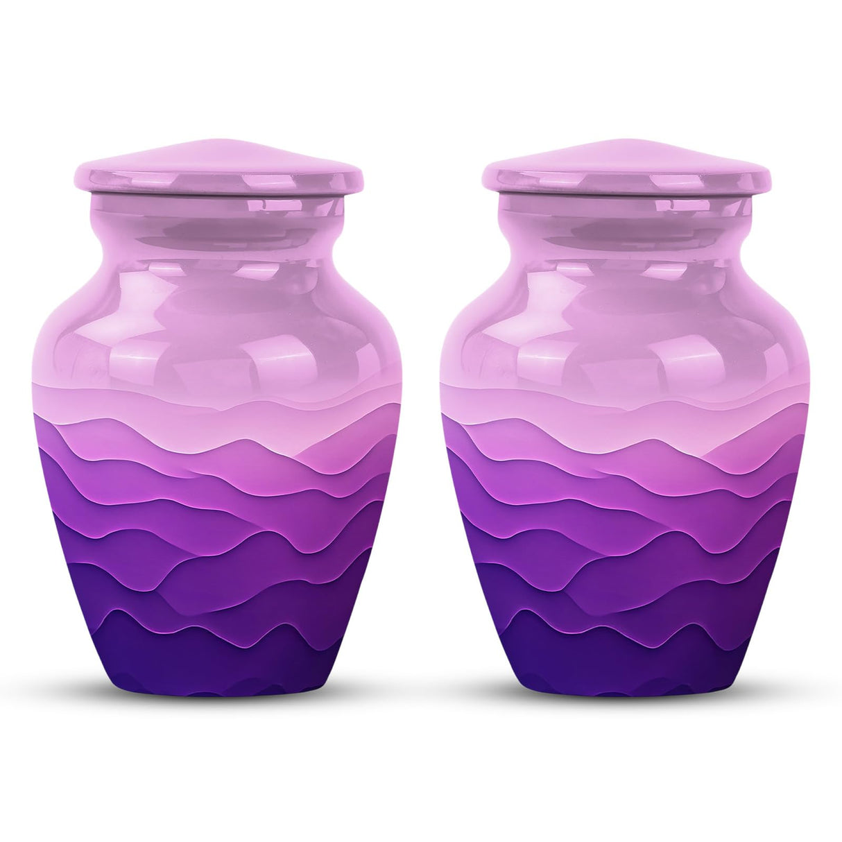 Yatskia Stained Glass Urns for Human Ashes Male & Female, Urn for Ashes Adult Male, (Pack of 1, 3 Inch)