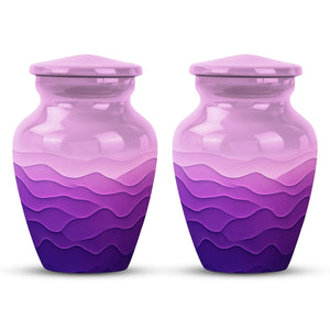 Yatskia Stained Glass Urns for Human Ashes Male & Female, Urn for Ashes Adult Male, (Pack of 1, 3 Inch)