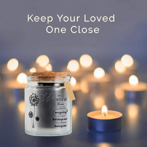 Small Urn Ashes Keepsake - Dandelion 3.5 inches glass Sharing Decorative Urn, Capacity 3 Cubic inches Funeral Memorial urn for Human, Pets - Qnty 1