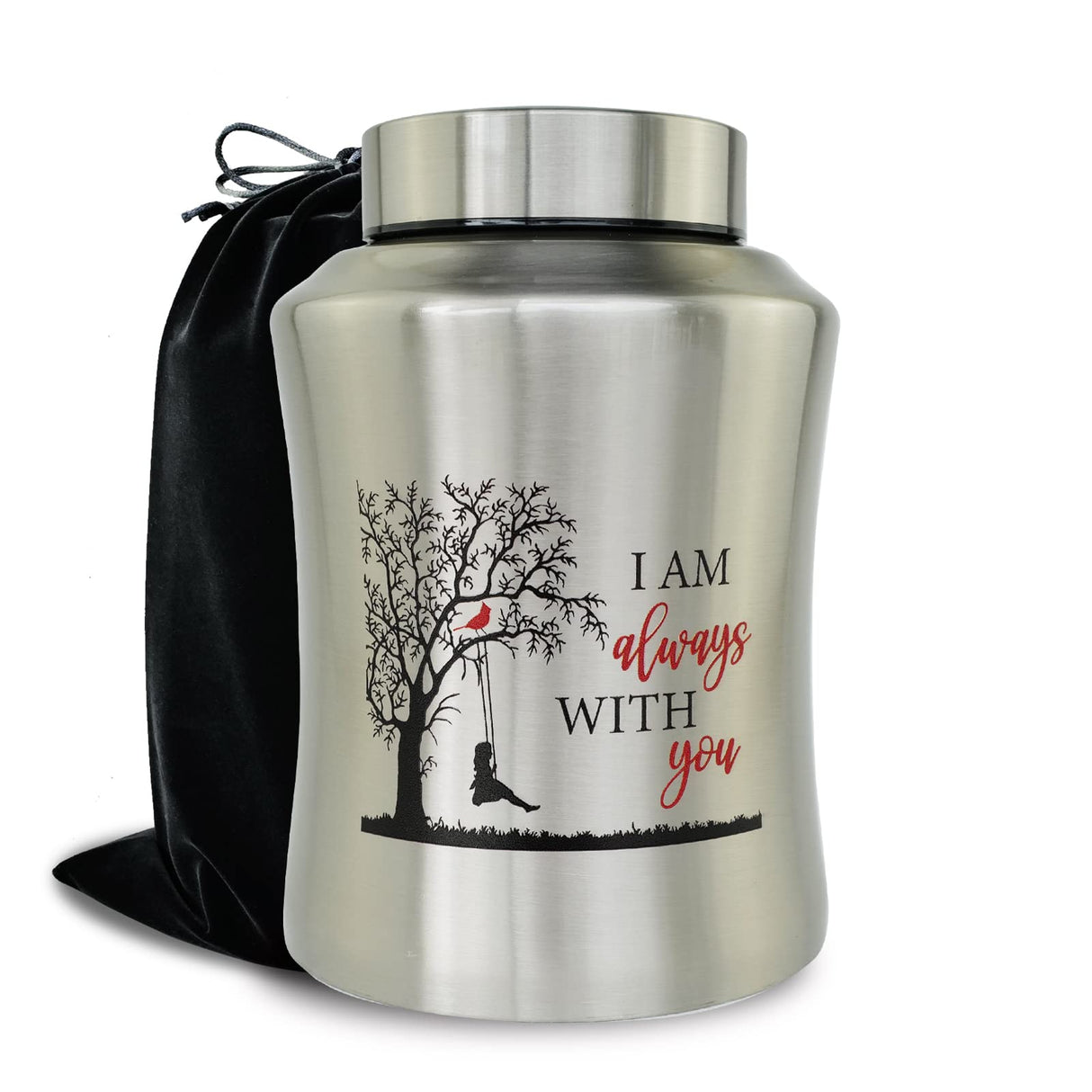 220 lbs Large Urns for Adult Male Female Ashes, Decorative Cremation Urn for Human Ashes(Tree of Love)