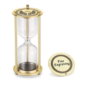 Abooxiu Hourglass Urns for Human Ashes Memorial Hourglass Fillable Keepsake Urns Cremation Jewelry