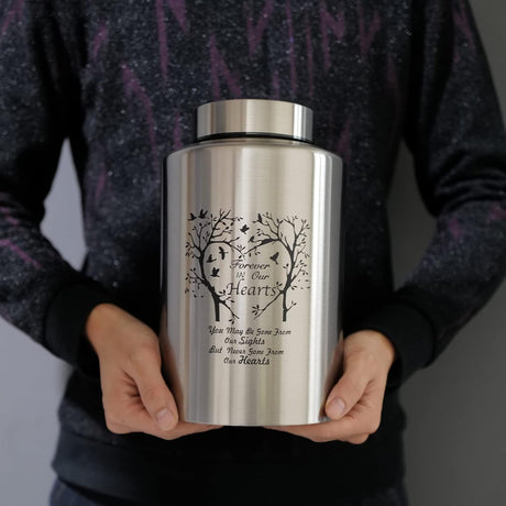 220 lbs Large Urns for Adult Male Female Ashes, Decorative Cremation Urn for Human Ashes(Tree of Love)