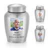SOITIS Large Urns for Adult Male Female-Decorative Urns, Stainless Steel Funeral Keepsake for Ashes Remains Cremation Urn for Human Ashes for Women Man