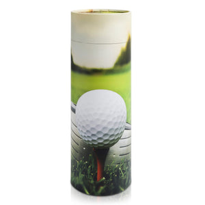 Scattering Tubes for Human Ashes - Cremation Urns for Burial, Travel, Transport Or Spreading Cremains - Cabin-Safe Red Memorial Container & Keepsake - Red Fish Design Large 14.8” x 5”