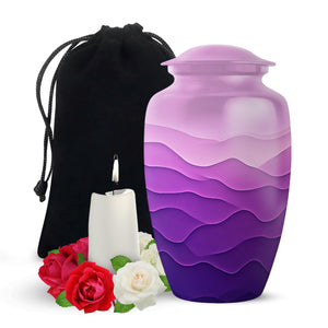 Yatskia Stained Glass Urns for Human Ashes Male & Female, Urn for Ashes Adult Male, (Pack of 1, 3 Inch)