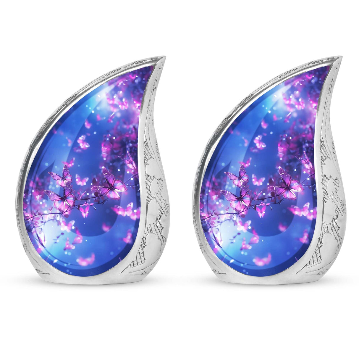 Butterfly Urns, Adult Cremation Urns - Funeral Urns for Adult Ashes Women - Urns for Cremation Ashes - Companion Urn - Cremation Urns Adult