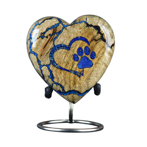 Resin and Wooden Cremation Urn for Human Ashes Male/Female, Cremation Adult Funeral Urn Box, Personalized Urn for Human Ashes - Custom Urn for Ashes (Small)