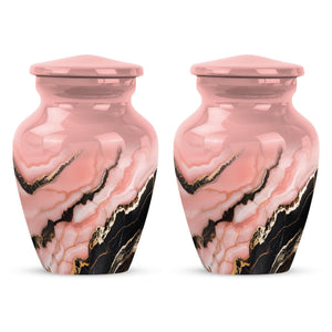 Yatskia Stained Glass Urns for Human Ashes Male & Female, Urn for Ashes Adult Male, (Pack of 1, 3 Inch)