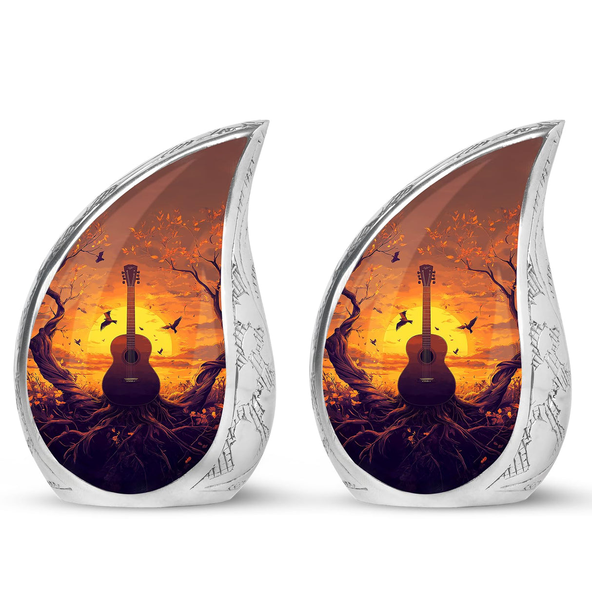 Yatskia Stained Glass Mini Urns for Human Ashes, Small Urn for Ashes Adult Male, (Pack of 1, 3 Inch)