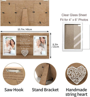 Memorial Sympathy Gifts for Loss of Loved One, Grief Bereavement In Memory of Loved One Gifts for Loss of Mom Dad, Condolence Funeral Sentimental Remembrance Memorial Picture Frame 4 x 6