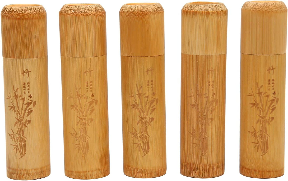 Small Bamboo Scattering Urn Tube, Ashes Biodegradable Scattering Cremation ECO Biodegradable Friendly Mini Spreading Cremation for Human Ashes Pet Dog Cat Ashes