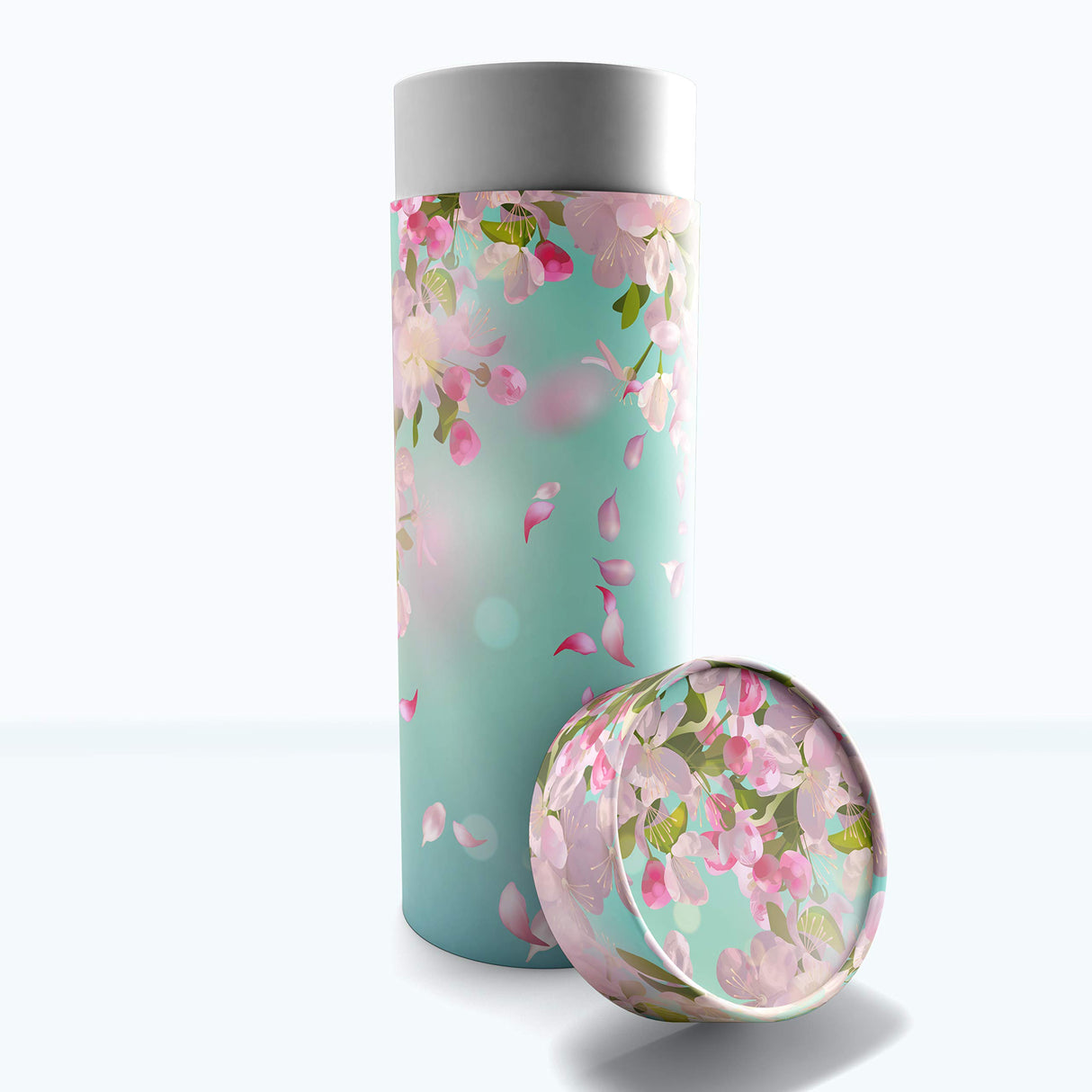 American Flag Men's Scattering Tubes for Human Ashes TSA Approved Scattering Urn and Eco-Friendly Biodegradable Urns for Human Ashes & Biodegradable Urn for Burial at Sea