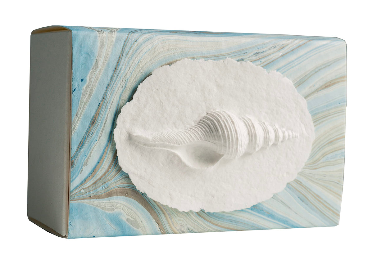 Favorite Place Biodegradable Shell Urn (Large), Eco-Friendly for Cremation or Water Burial (Metallic White K-103)