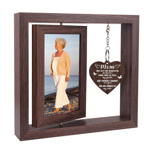 Memorial Sympathy Gifts for Loss of Loved One, Bereavement Gift for Loss of Mom Dad Memorial Picture Frame, Remembrance Condolence Funeral Sentimental In Memory of Loved One Gifts, Display Two 4x6 Photos