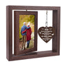 Memorial Sympathy Gifts for Loss of Loved One, Bereavement Gift for Loss of Mom Dad Memorial Picture Frame, Remembrance Condolence Funeral Sentimental In Memory of Loved One Gifts, Display Two 4x6 Photos