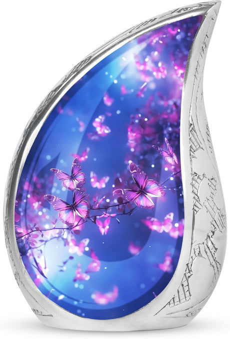 Butterfly Urns, Adult Cremation Urns - Funeral Urns for Adult Ashes Women - Urns for Cremation Ashes - Companion Urn - Cremation Urns Adult