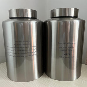 Custom Decorative Urn Personalized Decorative Urn Cremation Urn for Human Ashes Large up to 220lbs Large Memory Decorative Funeral Burial Urn for Male Female Ashes (Custom Urn)