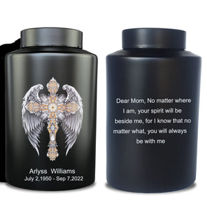Up to 220 lbs Large Cremation Urns for Adult Male Female Ashes, Decorative Urn for Human Veteran Men Marine Patriot Ashes with Velvet Bag(Hero)
