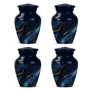 Yatskia Stained Glass Urns for Human Ashes Male & Female, Urn for Ashes Adult Male, (Pack of 1, 3 Inch)
