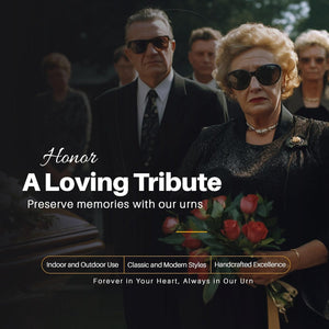 Yatskia Stained Glass Urns for Human Ashes Male & Female, Urn for Ashes Adult Male, (Pack of 1, 3 Inch)