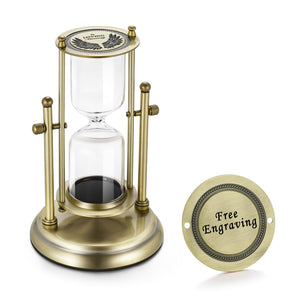 Abooxiu Hourglass Urns for Human Ashes Memorial Hourglass Fillable Keepsake Urns Cremation Jewelry