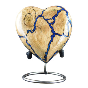 Resin and Wooden Cremation Urn for Human Ashes Male/Female, Cremation Adult Funeral Urn Box, Personalized Urn for Human Ashes - Custom Urn for Ashes (Small)