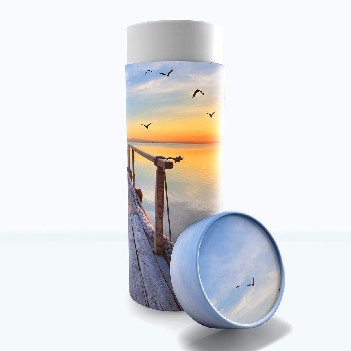 Oceanic Scattering Scattering Tubes for Human Ashes TSA Approved Scattering Urn and Eco-Friendly Biodegradable Urns for Human Ashes & Biodegradable Urn for Burial at Sea