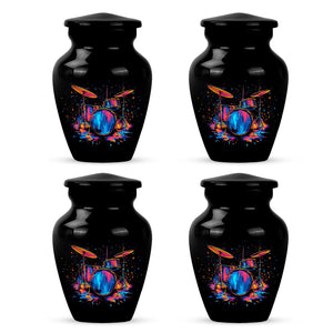 Yatskia Stained Glass Urns for Human Ashes Male & Female, Urn for Ashes Adult Male, (Pack of 1, 3 Inch)